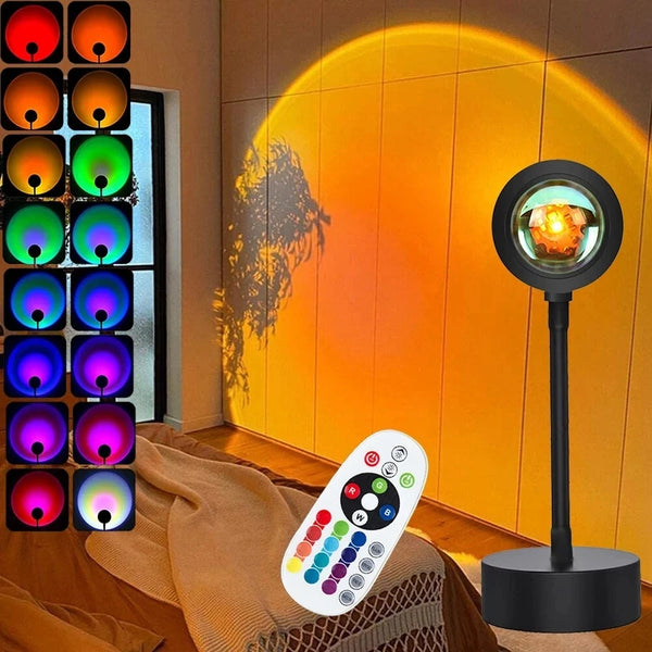 LED Sunset Projector Night Light