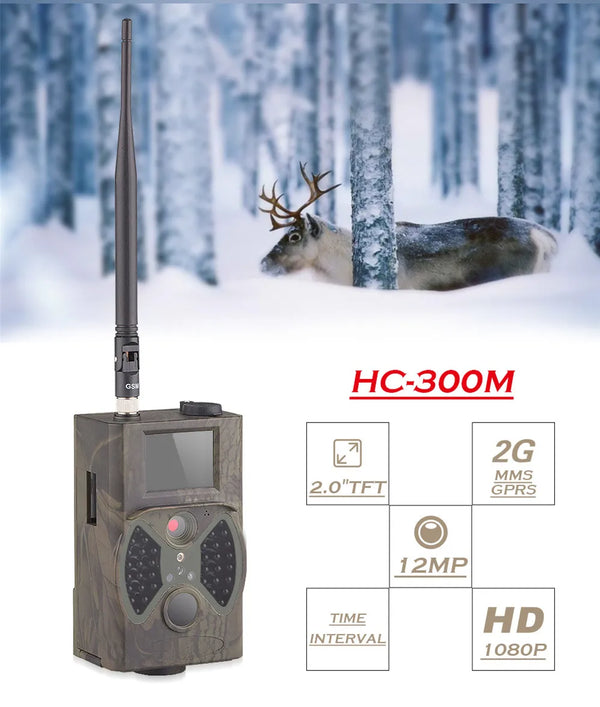 IR Hunting Cellular Trail Camera 16MP 1080P