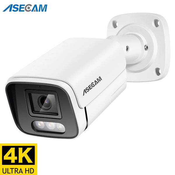 New 4K 8MP IP Camera Audio Outdoor POE