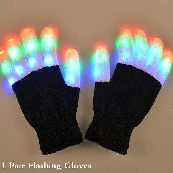 LED Glow Glove Rave Light