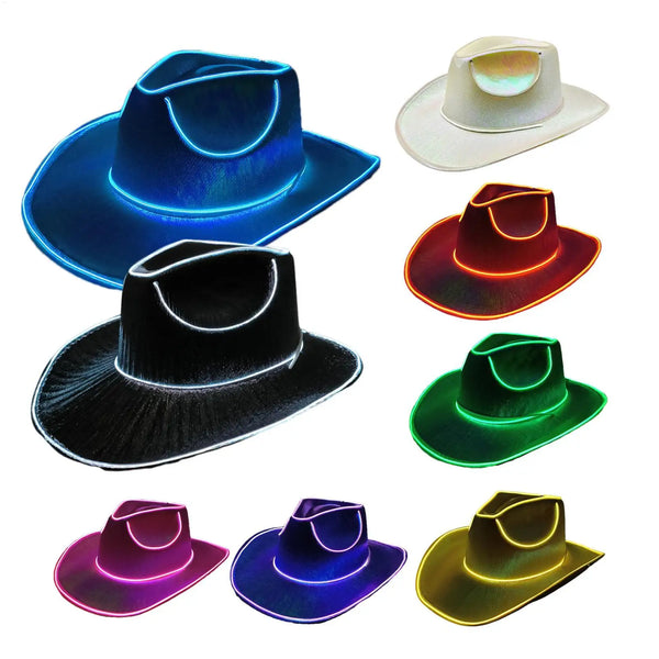 LED Cowboy Hat