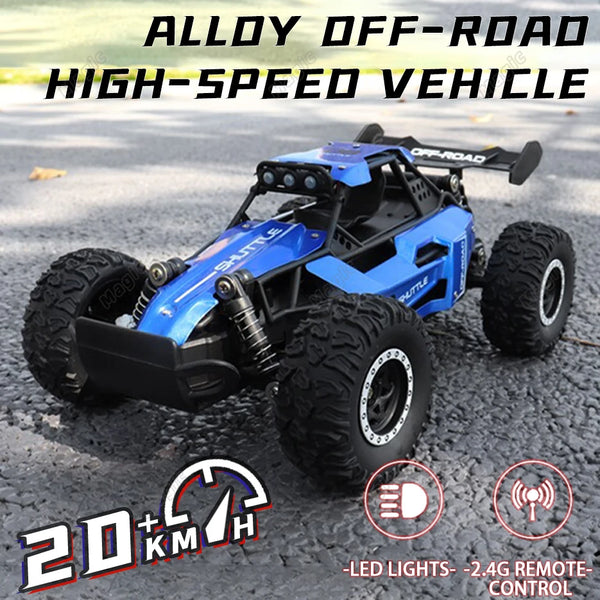 سيارة RC 1:16 2WD مع إضاءة LED