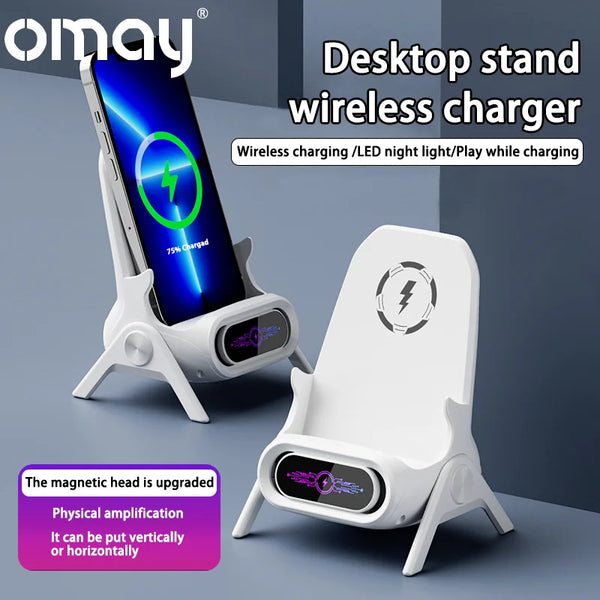 Mini Chair 3-in-1 Cordless Charger Stand
