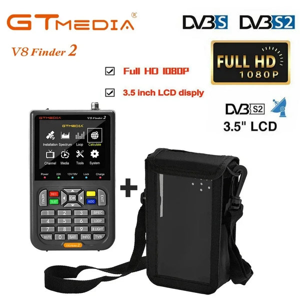 جهاز قياس الإشارة GTMEDIA V8 Finder2 مع حقيبة