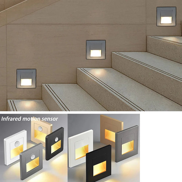 PIR Motion Detector Sensor LED Stair Light