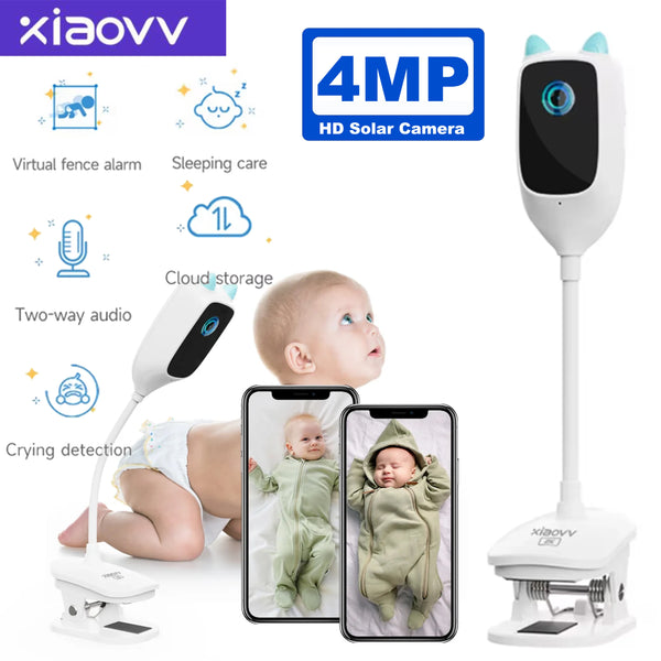 كاميرا مراقبة أطفال 4MP بدقة 2K