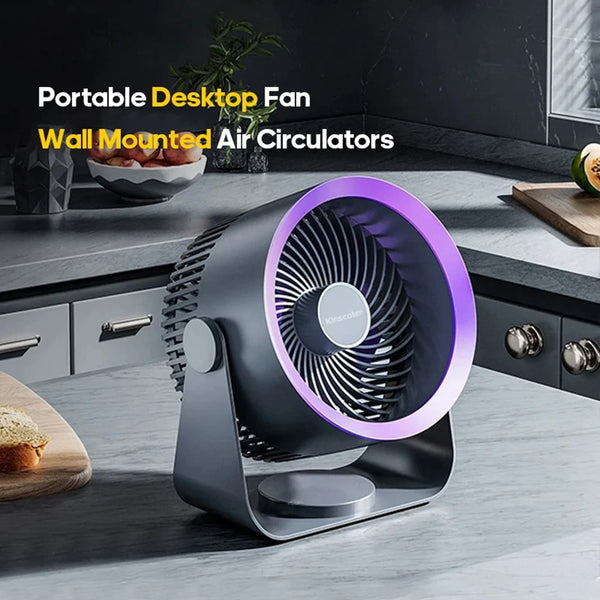 Multifunctional Electric Fan Circulator Wireless Portable