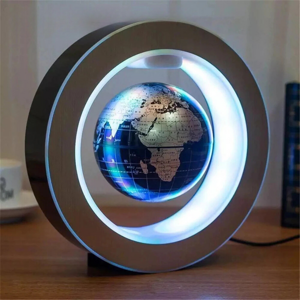 Magnetic Levitation Globe with LED Rotating Lamp