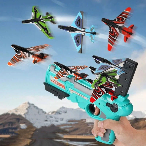 Kids Foam Airplane Launcher