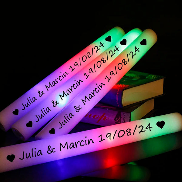 12/15/30/60Pcs LED Glow Sticks