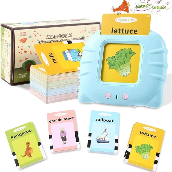 Educational Talking Flash Cards for Kids Learning English