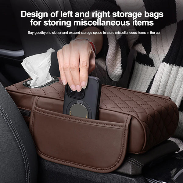 Kebidumei Car Armrest Box Pad Tissue Box