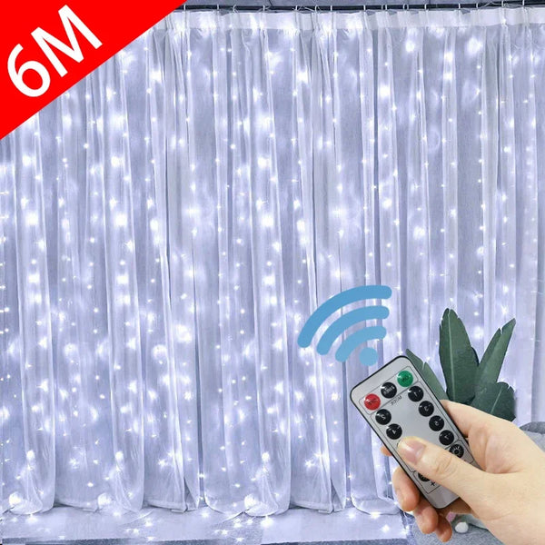 3M LED Curtain Garland Lights