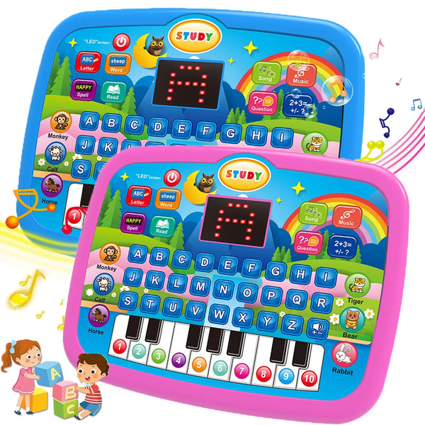 Kids' Educational Tablet Toy with Keyboard