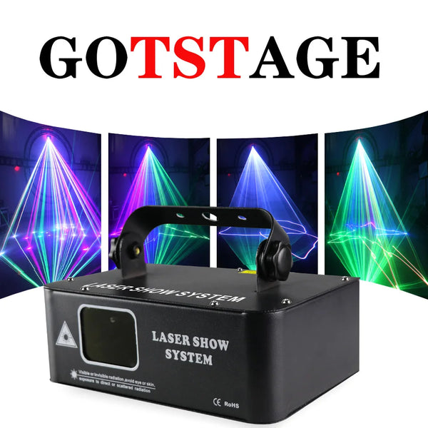 500mw RGB Laser Beam Line Scanner Projector