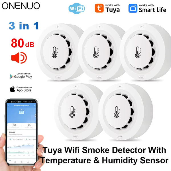 Tuya WiFi & BT Smoke Detector