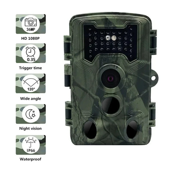 Hunting Trail Camera with Night Vision and Motion Sensor