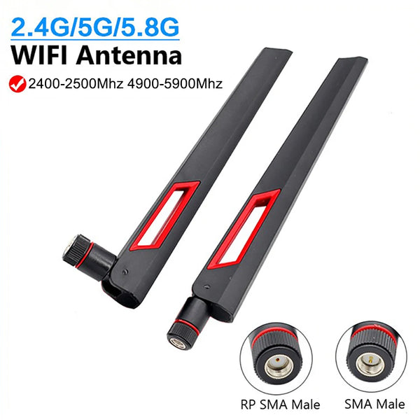 10dBi WiFi Antenna 2.4GHz 5GHz 5.8GHz Signal Booster