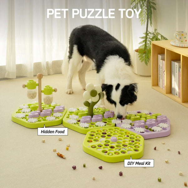 Mewoofun Puzzle Toys Slow Feeder