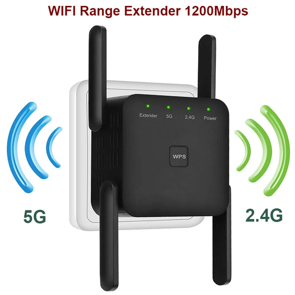 موسع نطاق الواي فاي 5GHz AC1200