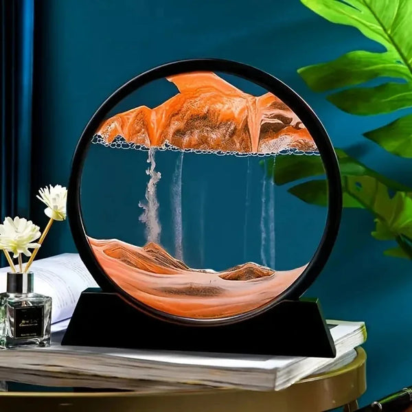 3D Hourglass Quicksand Moving Sand Art