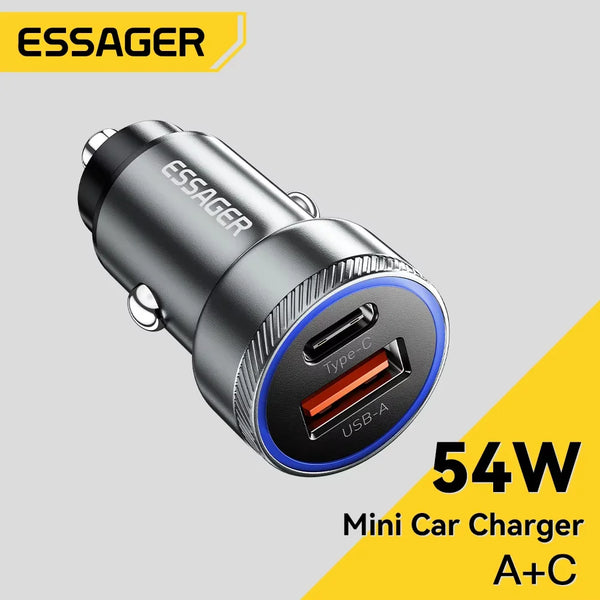 شاحن سيارة USB 54W Essager