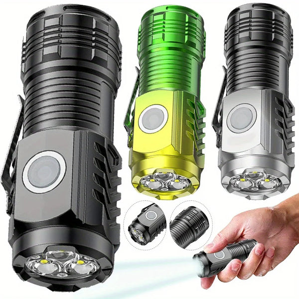 Tactical USB Rechargeable Mini Flashlight