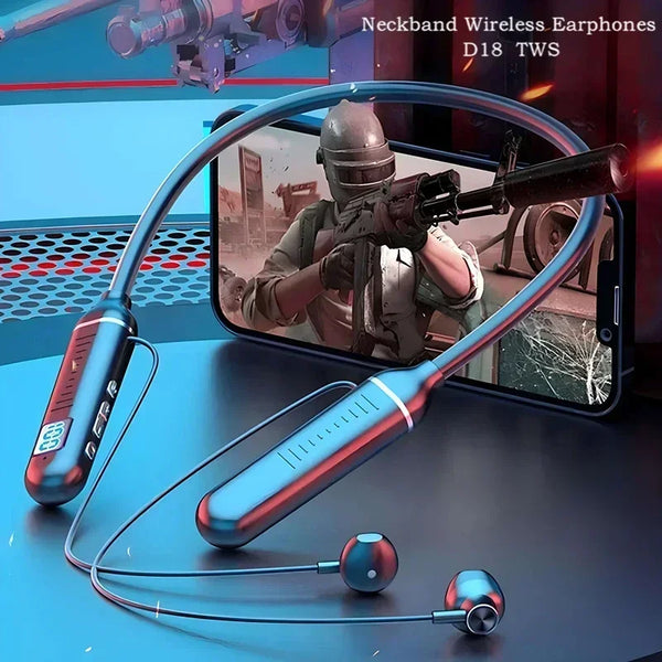 K58Pro Wireless Neckband Earphones Bluetooth 5.3