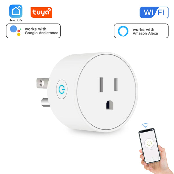 Tuya WiFi Smart Plug USA Socket