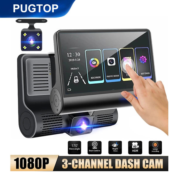 4 Inch Touch Screen Car DVR