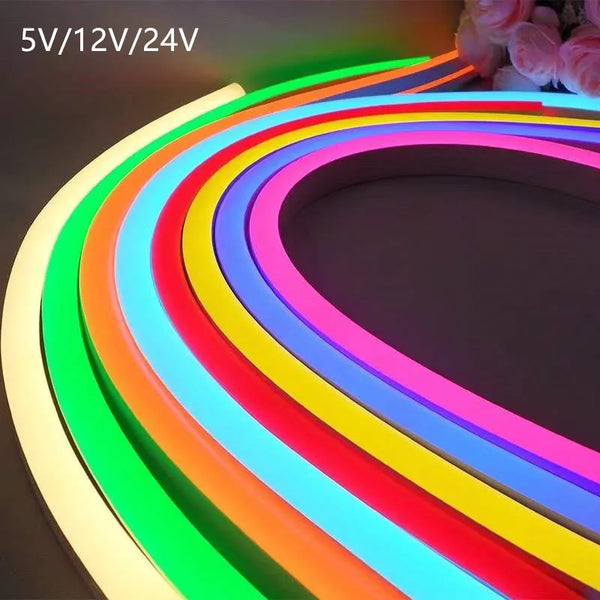 5V 12V 24V LED Neon Strip Light