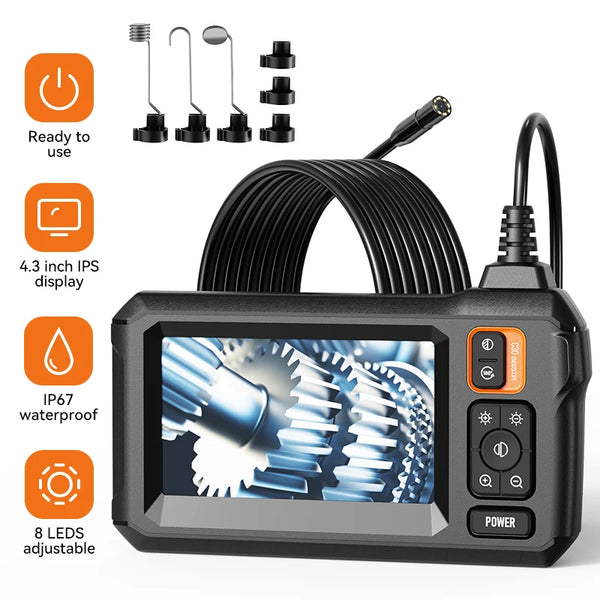 Dual & Single Lens Endoscope Camera with 1080P