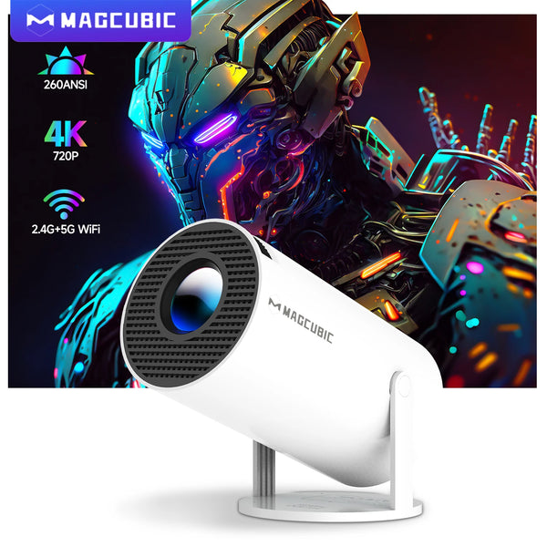 Magcubic 4K Wifi6 Projector Android 11 260 ANSI