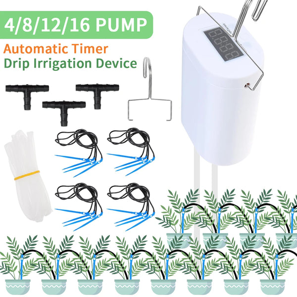 Automatic Plant Flower Watering Pump Home Sprinkler Drip Irrigation Device