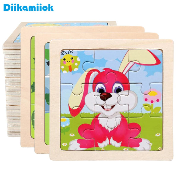 11cm/4.33in Wooden Jigsaw Puzzle