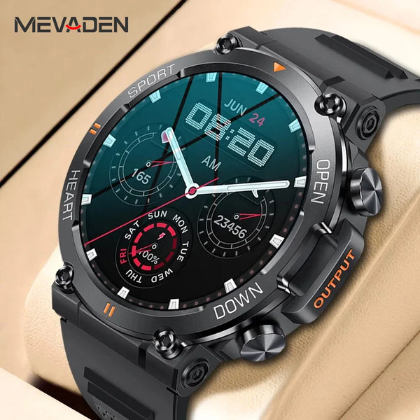ساعة ذكية MEVADEN 1.39 بوصة