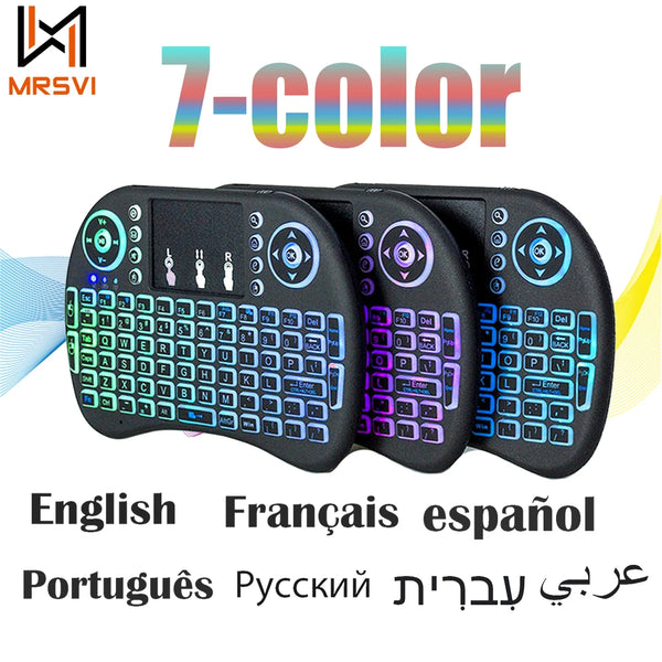 2.4G Air Mouse with Touchpad Keyboard i8