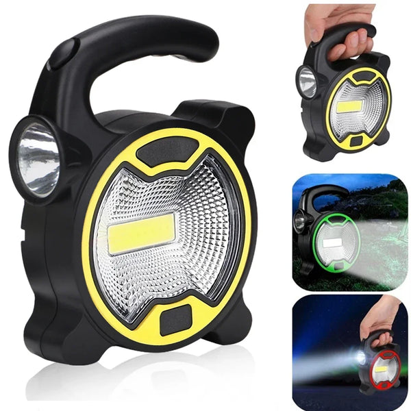 Portable Work Light COB LED Powered Handheld