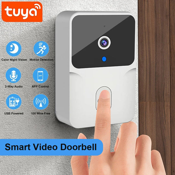 Tuya WiFi Video Doorbell Wireless HD Camera