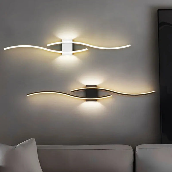 Interior LED Wall Lamps Decor for Bathroom Bedroom Nordic AC85-265V LED Wall Lights Wall Sconce Lighting for Foyer Corridor Home