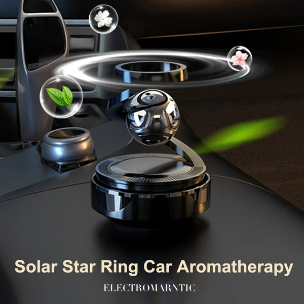 Solar Car Rotating Aromatherapy Perfume Diffuser