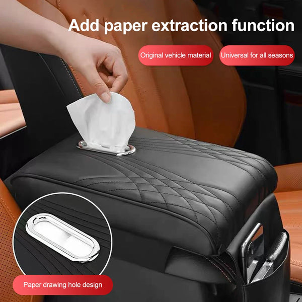 Car Tissue Box Armrest Pad