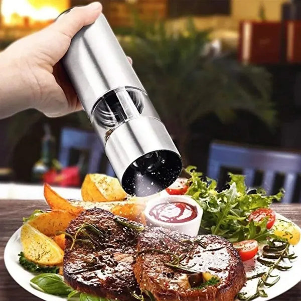 Stainless Steel Electric Pepper Grinder