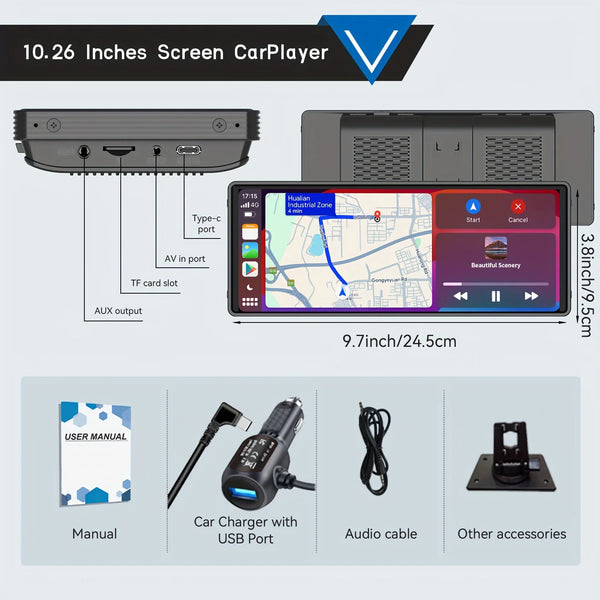 Universal Portable Wireless Carplay Car