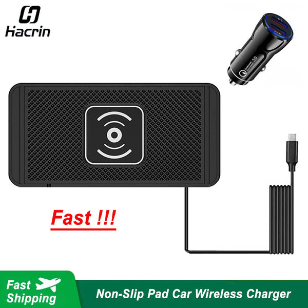 Car Wireless Charger Silicone Non-Slip Pad