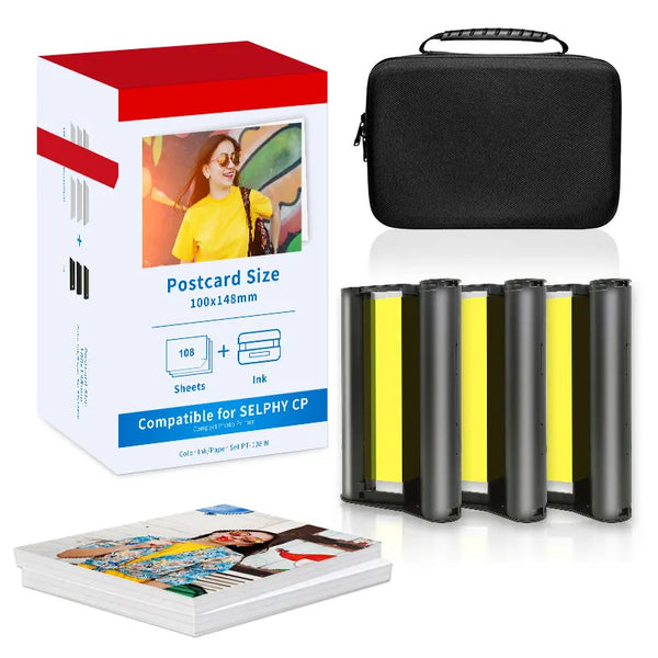 KP108 Photo Printer Kit for Canon SELPHY
