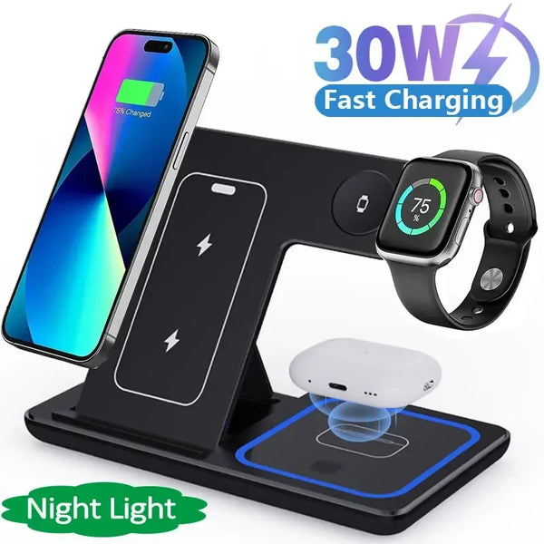 30W Magnetic Wireless Charger Stand