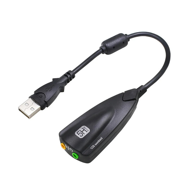 5HV2 بطاقة صوت USB ستيريو 7.1 قناة