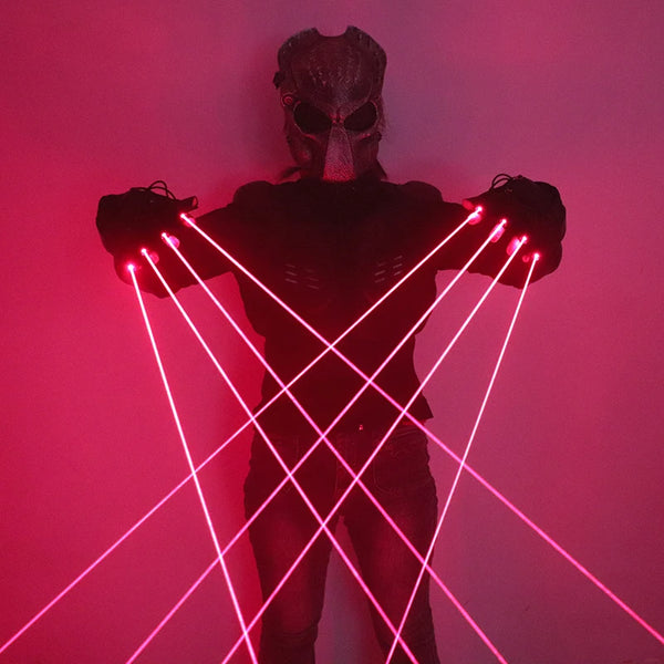 Red Laser Gloves 4Pcs