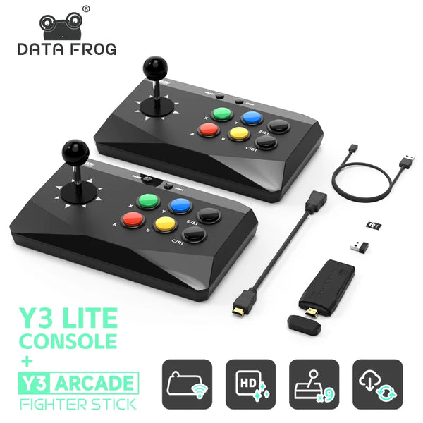 DATA FROG Y3 Arcade 4K Video Game Console